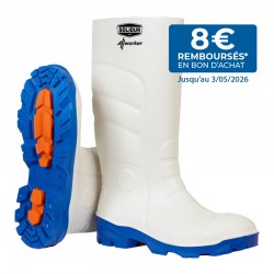 Bottes de sécurité blanches...