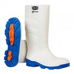 Bottes de sécurité blanches...