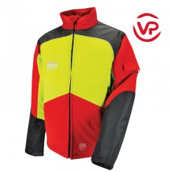 Veste scie à chaîne rouge...