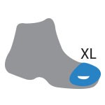 XL protective toe cap
