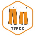 EN 381 5 Type C protection