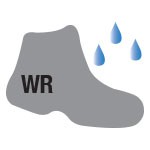 Waterproof water resist WR standard